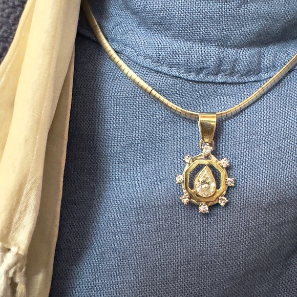 E.DeHaven 14k & Diamonds Pendant - Picture 7 of 10